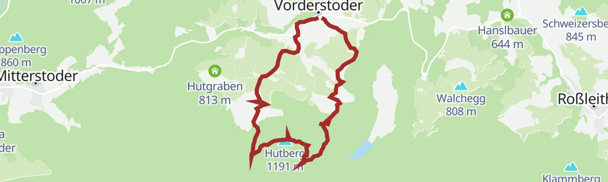 Route map: Stoderer Weitblickrunde